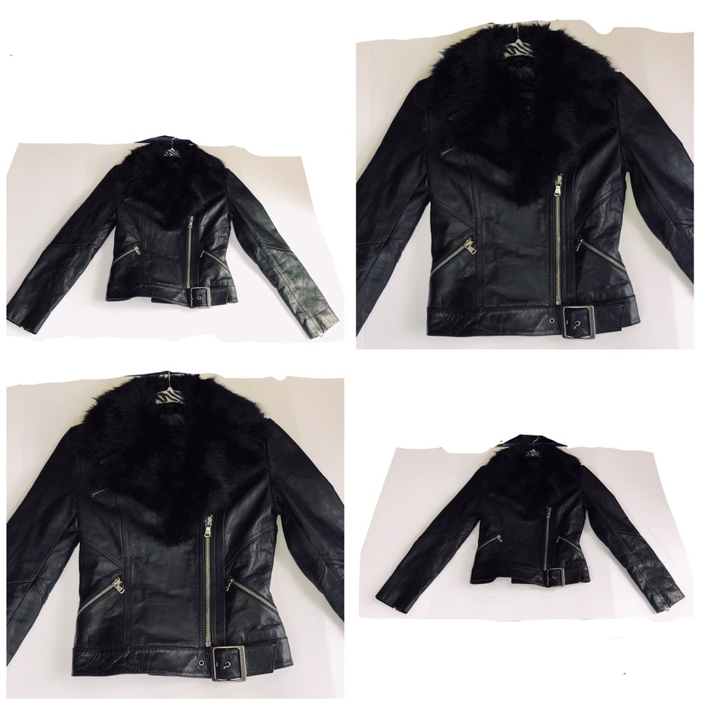NWOT Real Leather Jacket